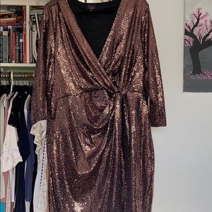 John Meyer Studio Sequin/Sparkly Dress
